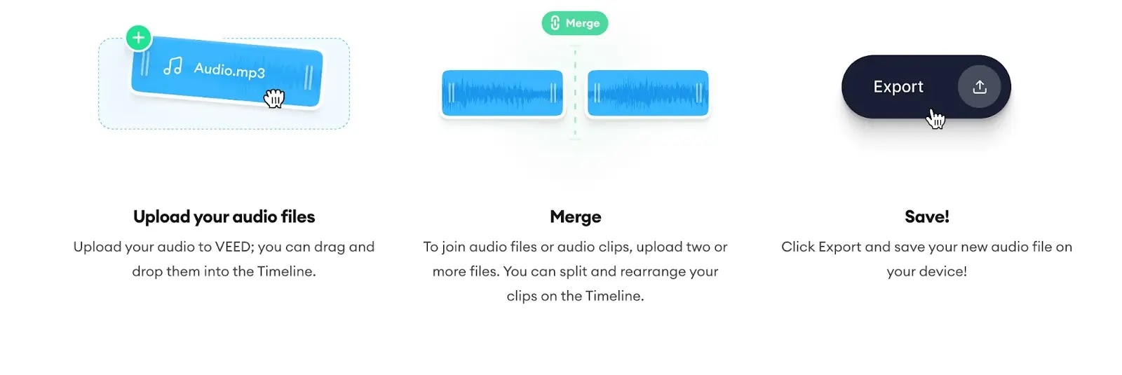 Combining multiple audio files