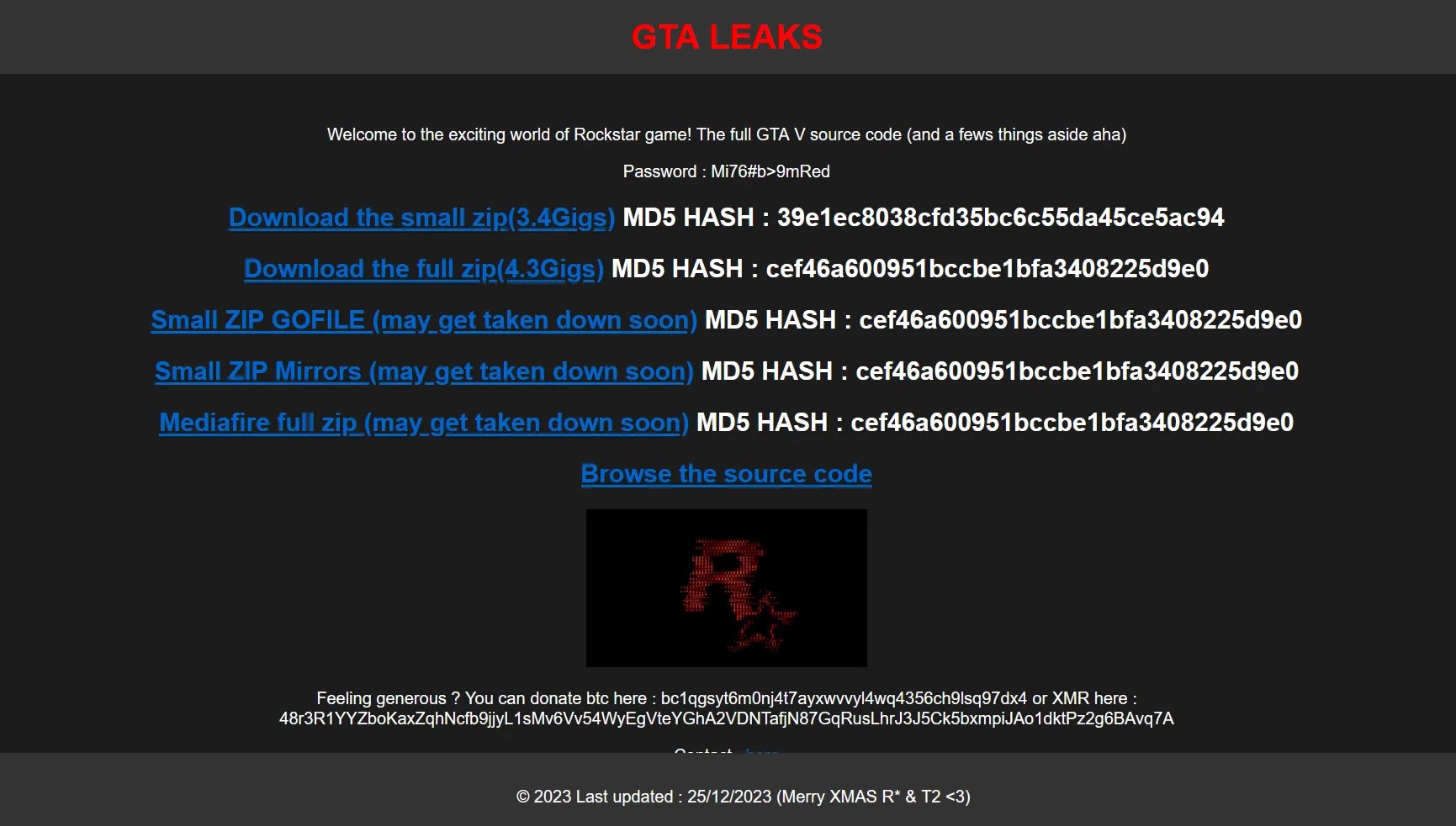 GTA V Source Code Leak GTA V Source Code Leak