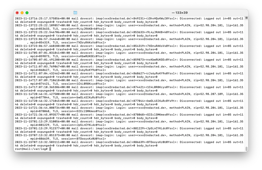 Microsoft's cloud servers contact our IMAP server. Microsoft's cloud servers contact our IMAP server.