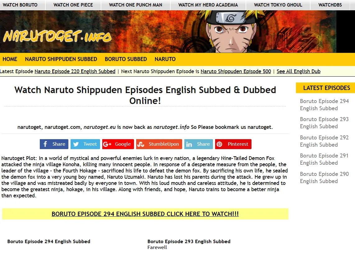 Narutoget Anime