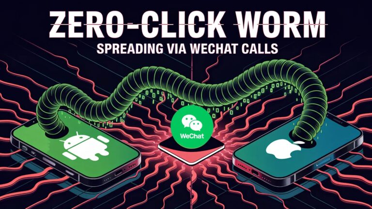 WeWorm: Zero-Click WeChat Worm Hijacks iOS and Android