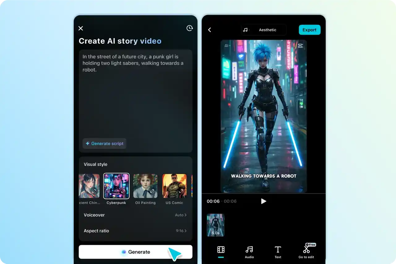 AI video maker