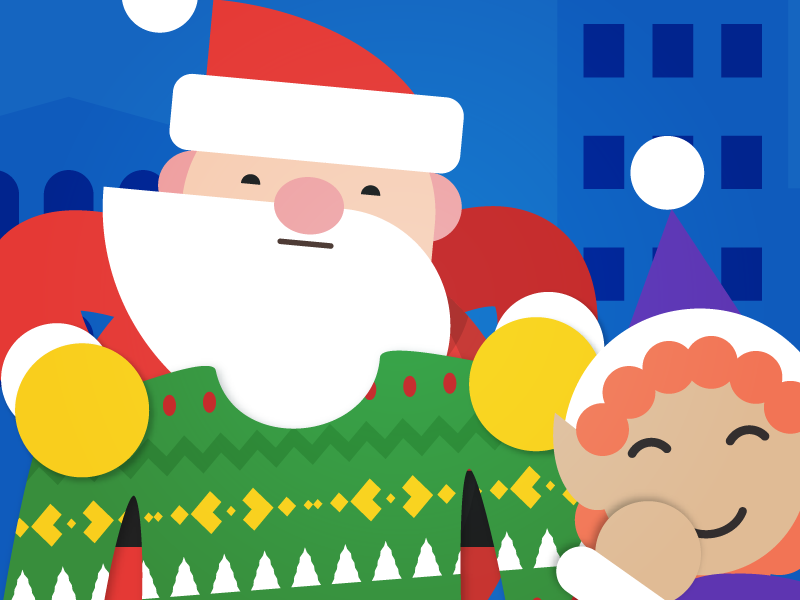 Santa visited Madagascar