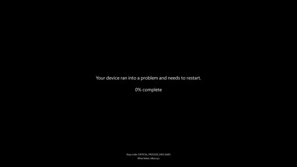 New BSOD in Windows 11 New BSOD in Windows 11