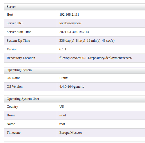 Server Details