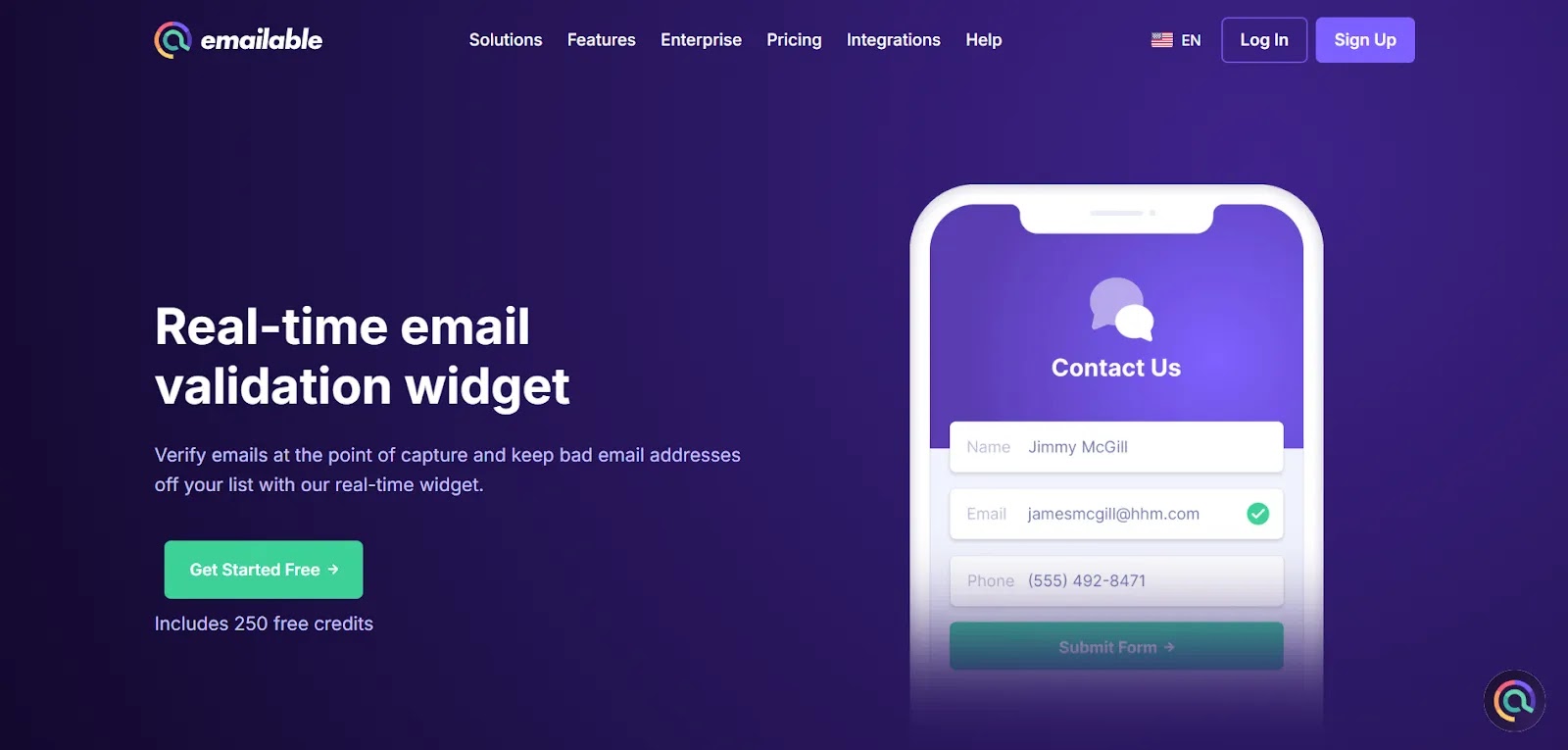 Emailable
