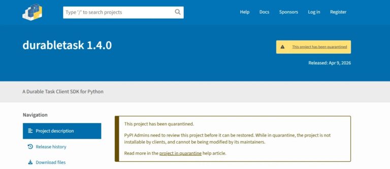 Microsoft’s durabletask Hit by TeamPCP — Your Cloud Keys Were the Target