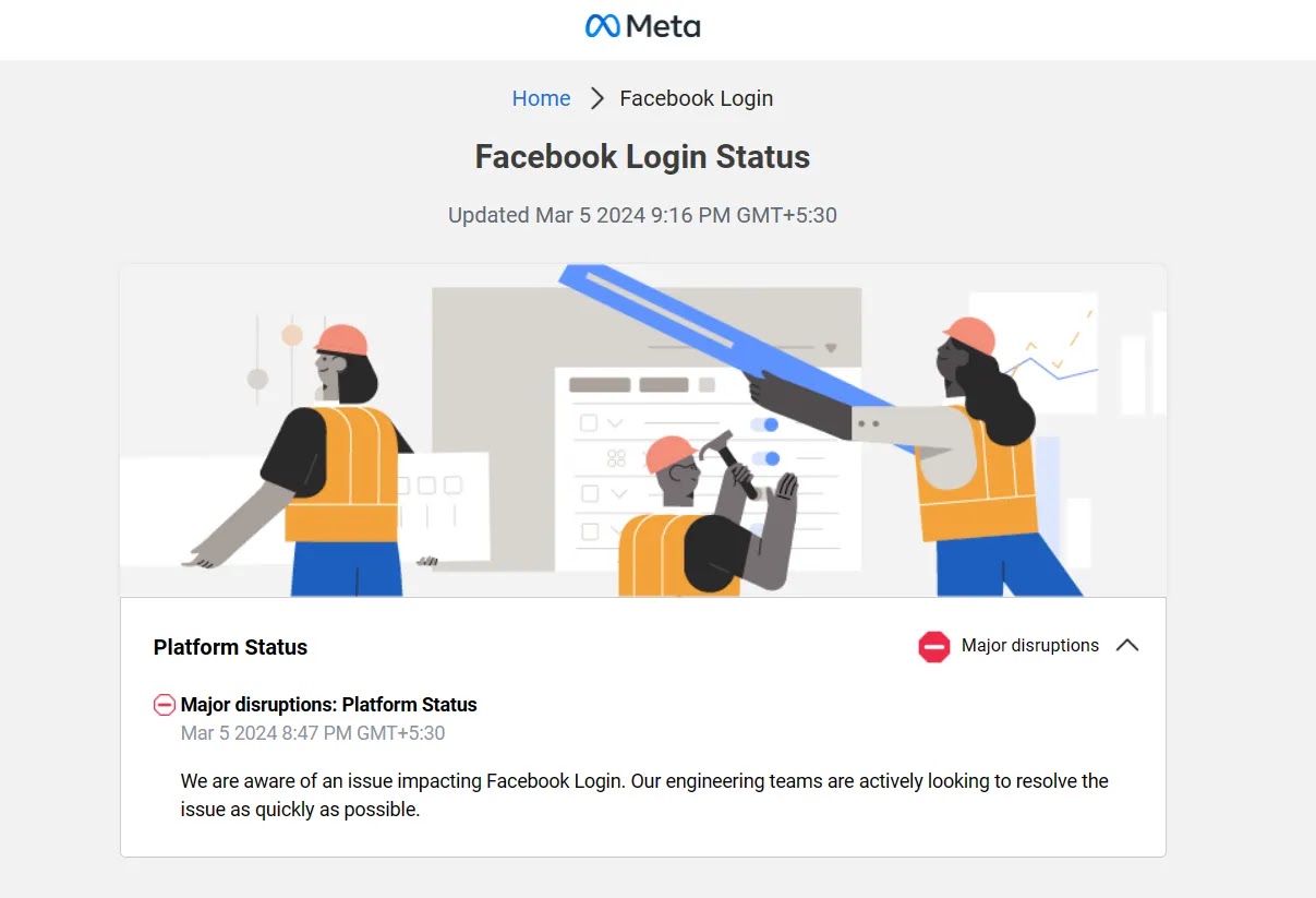 Facebook, Instagram, Messenger users report sudden log out, cannot log back in Facebook, Instagram, Messenger users report sudden log out, cannot log back in