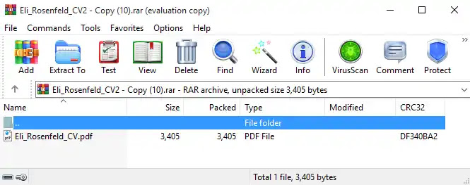 Malicious WinRaR