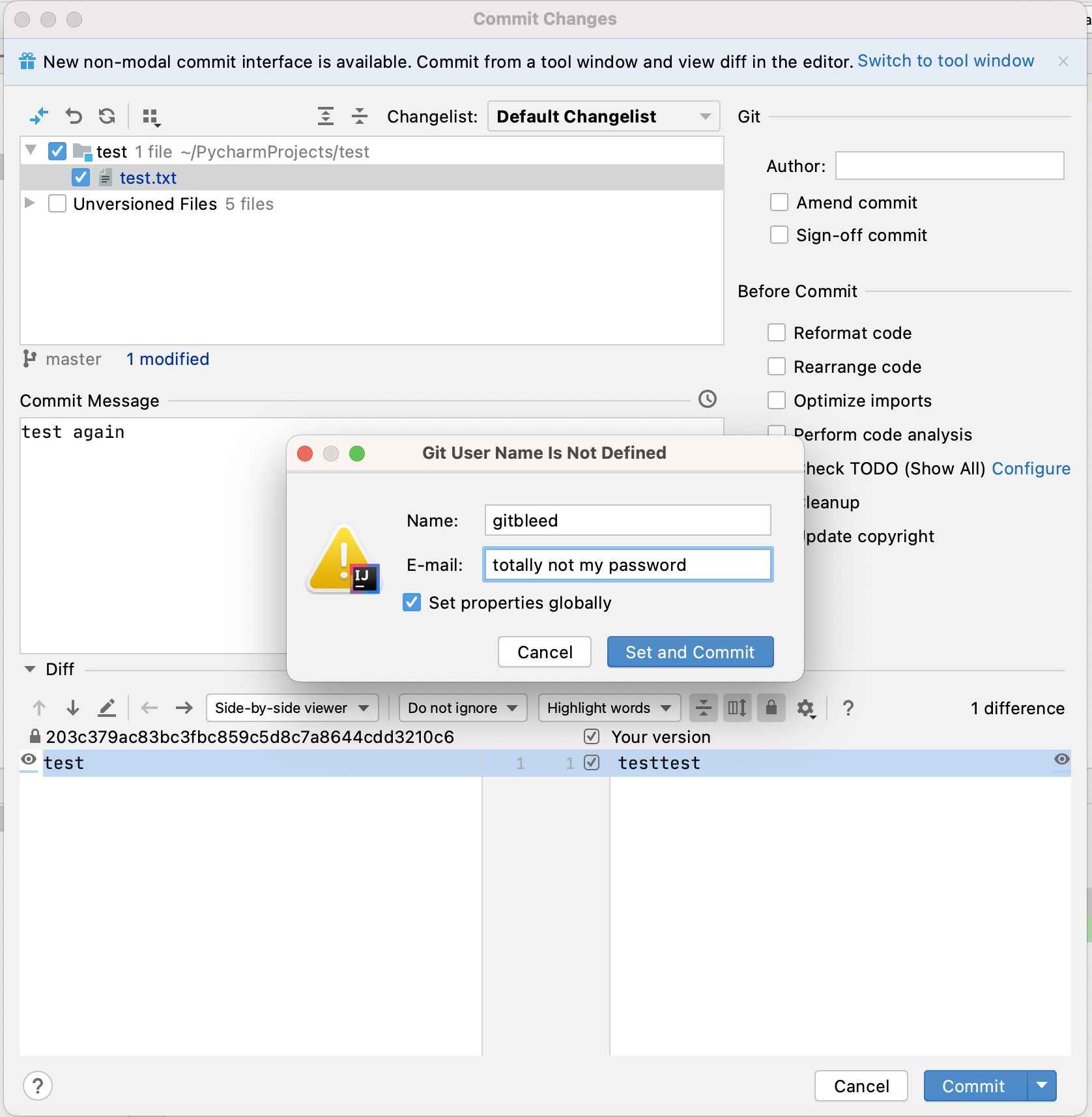 Github leak