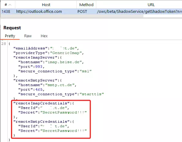 When adding an IMAP account, new Outlook sent login data and server information to Microsoft. When adding an IMAP account, new Outlook sent login data and server information to Microsoft.
