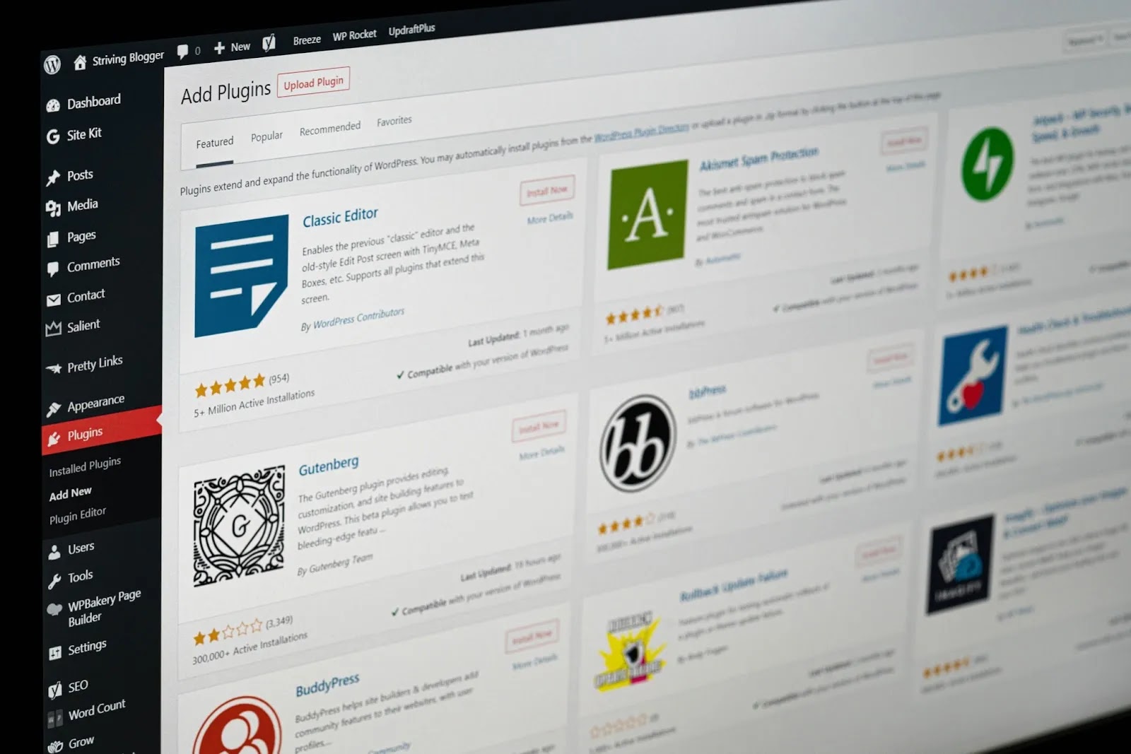 Plugins for WordPress
